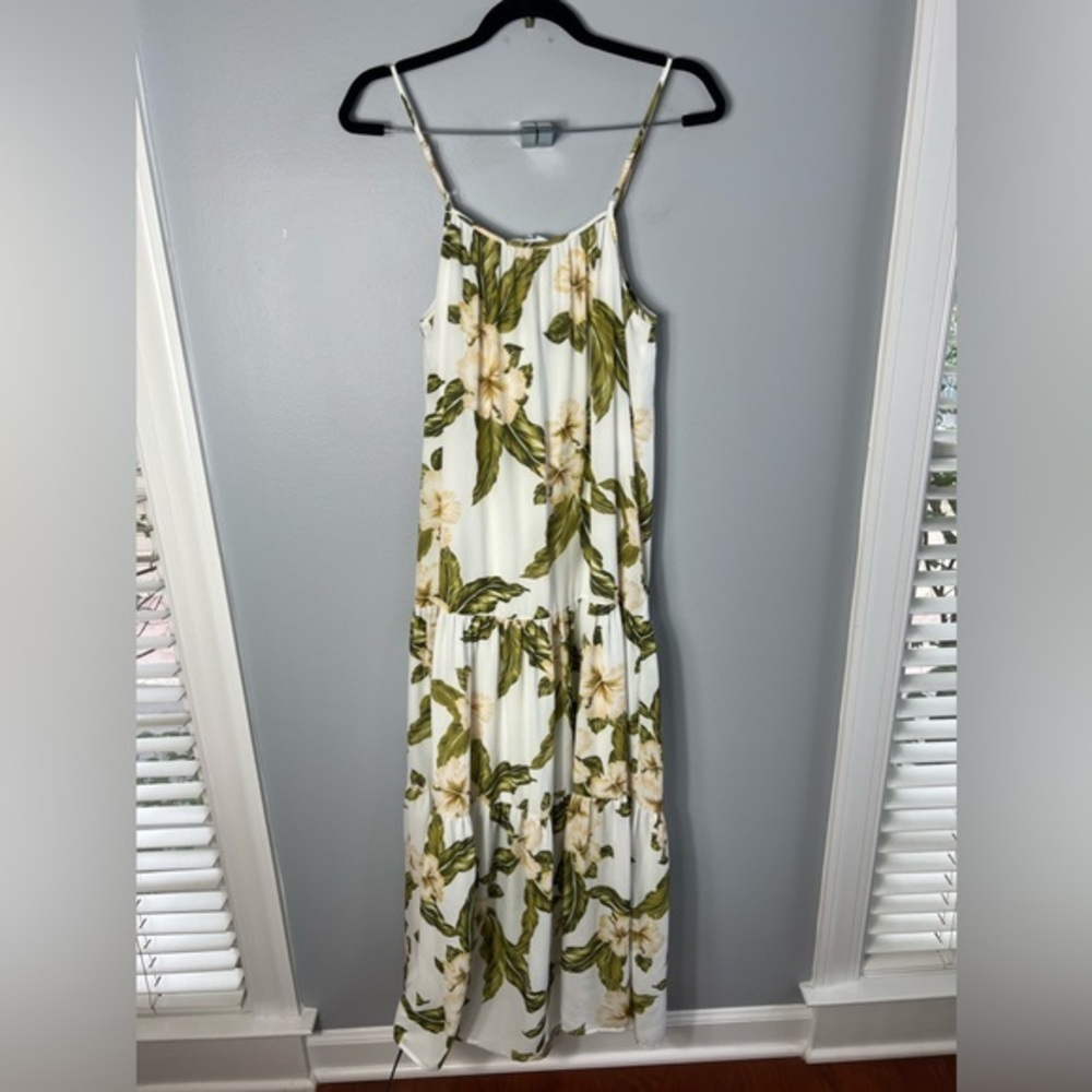 BB Dakota Steve Madden Tropical Print Maxi Dress - S - Picture 8 of 10